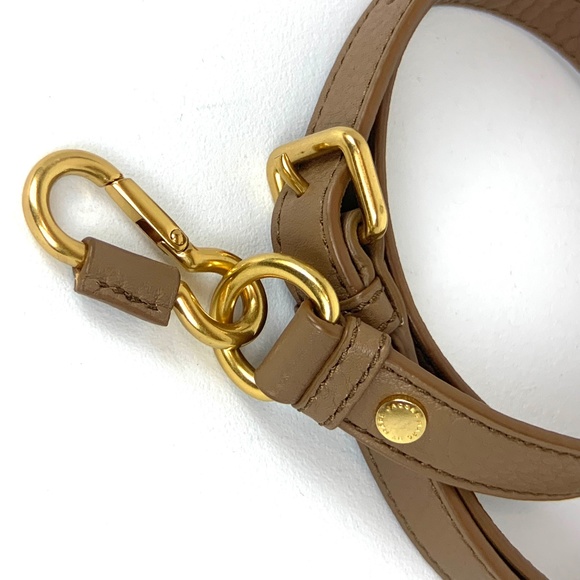 Marc by Marc Jacobs Brown Leather Crossbody Bag Strap - Picture 2 of 9